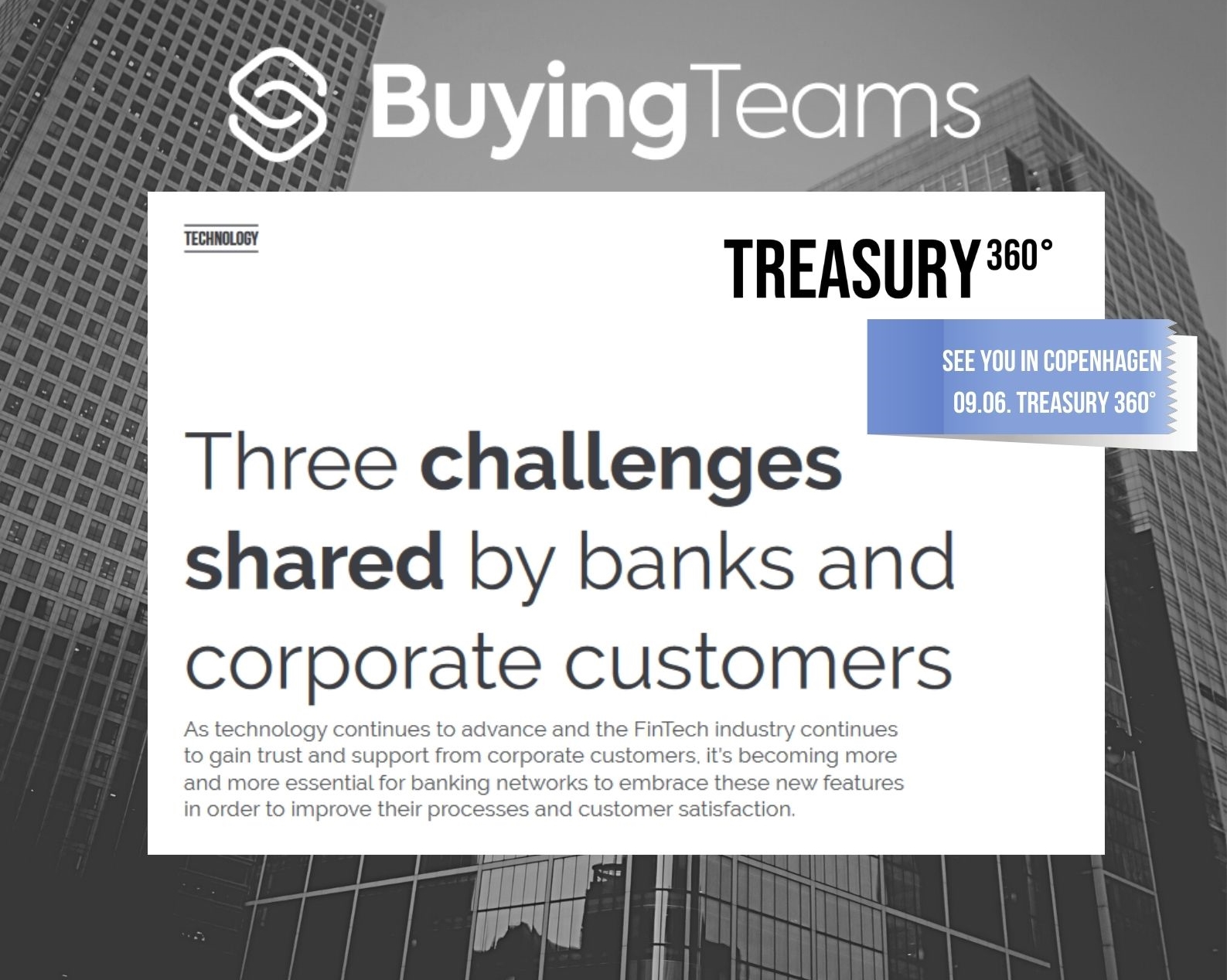 Treasury 360 article of BuyingTeams
